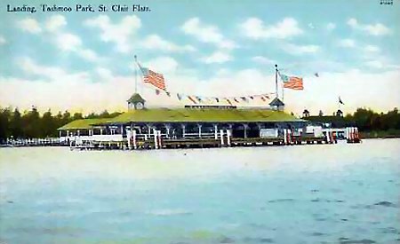 Tashmoo Park - The Landing Then (newer photo)